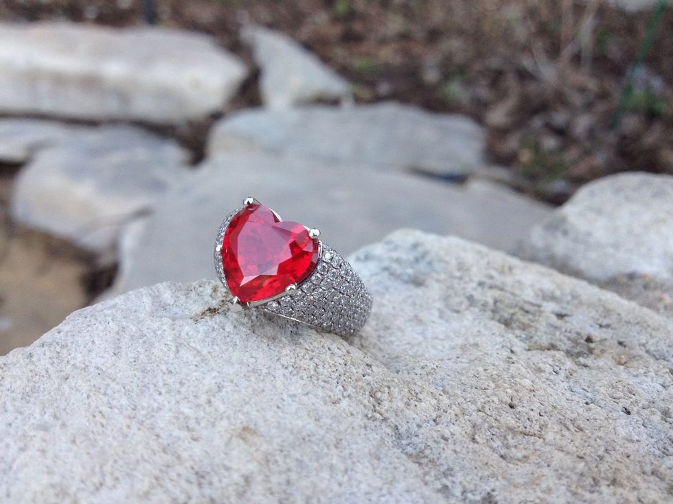 Get outside.  Natural light is ALWAYS. ALWAYS. every single time. The best. Lighting. Don't hesitate taking things (like your rings \ud83d\udc8d) outside to picture them.