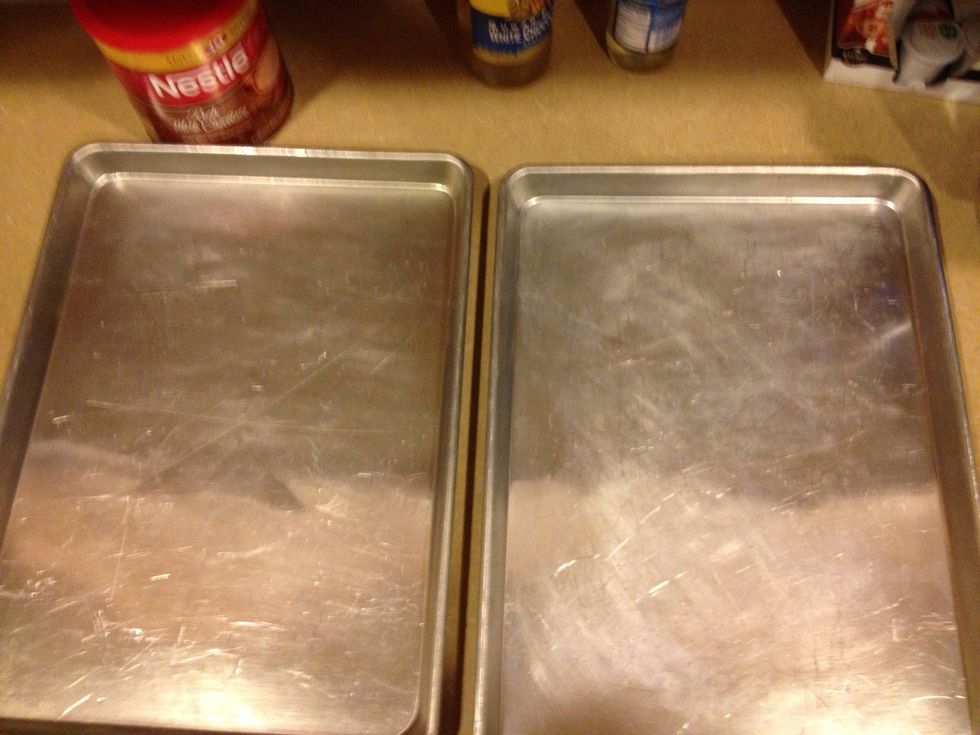 Get pans ready once dough has doubled in size