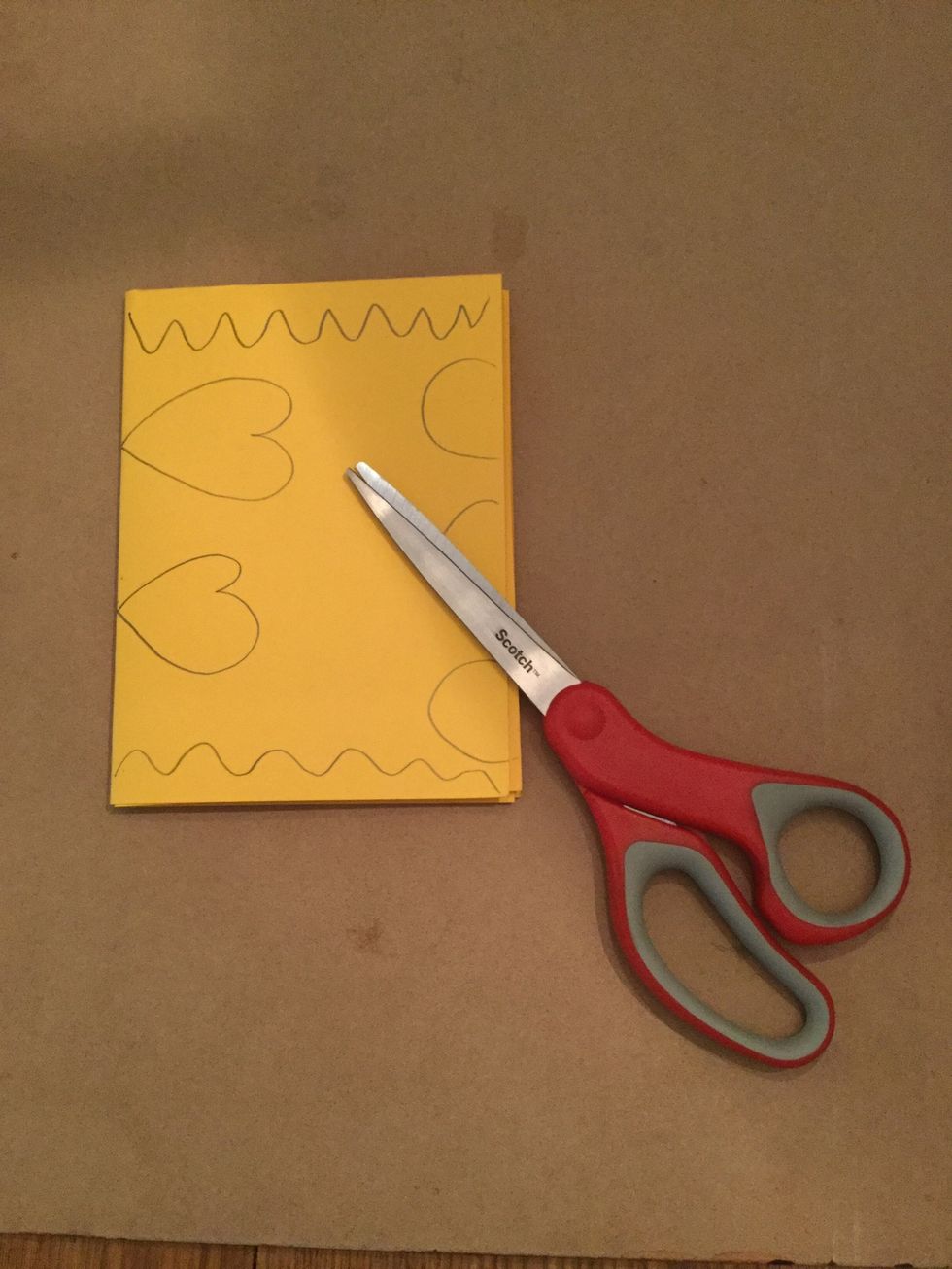 Get ready to cut out your design