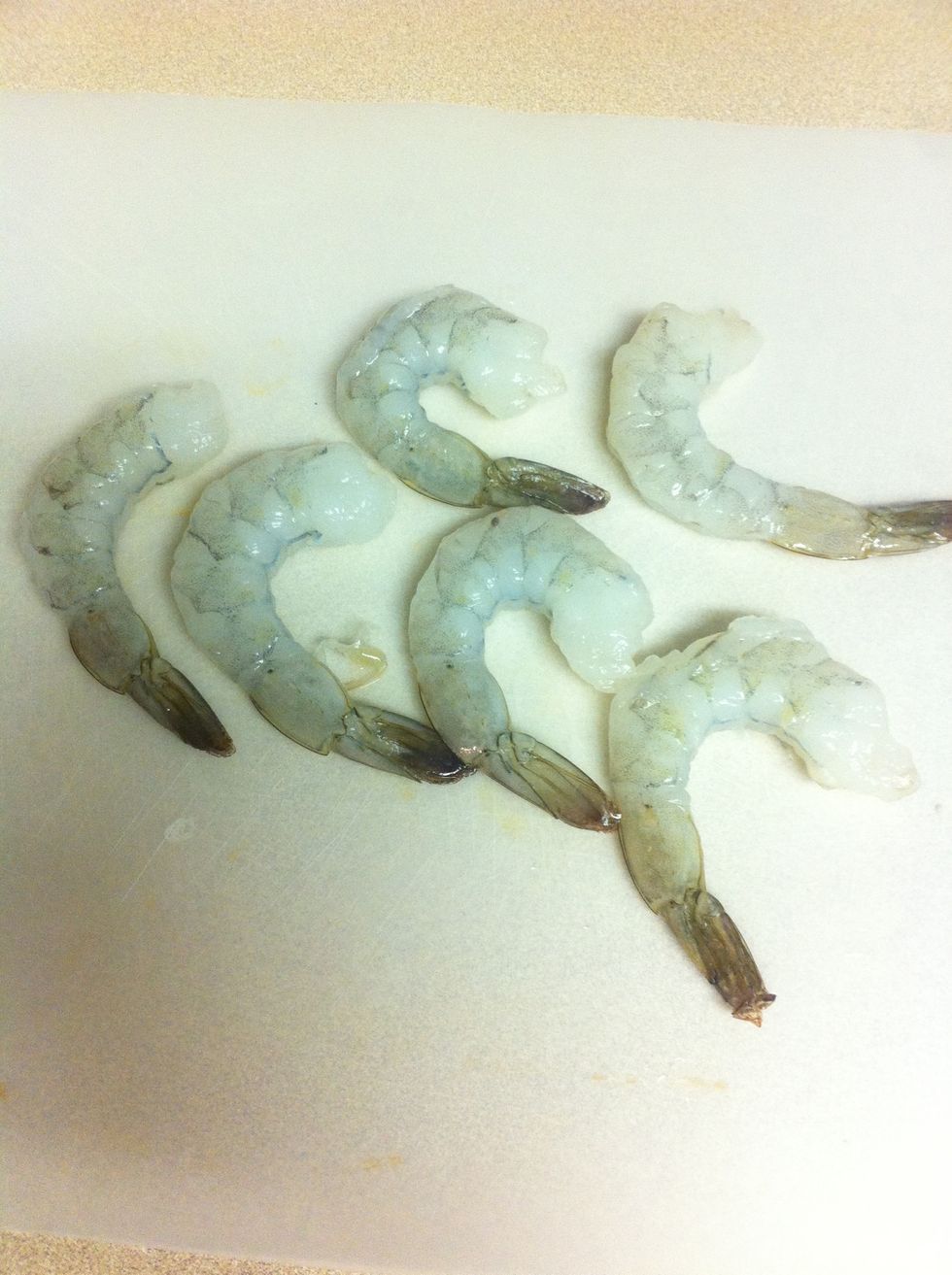 Get shrimp ready
