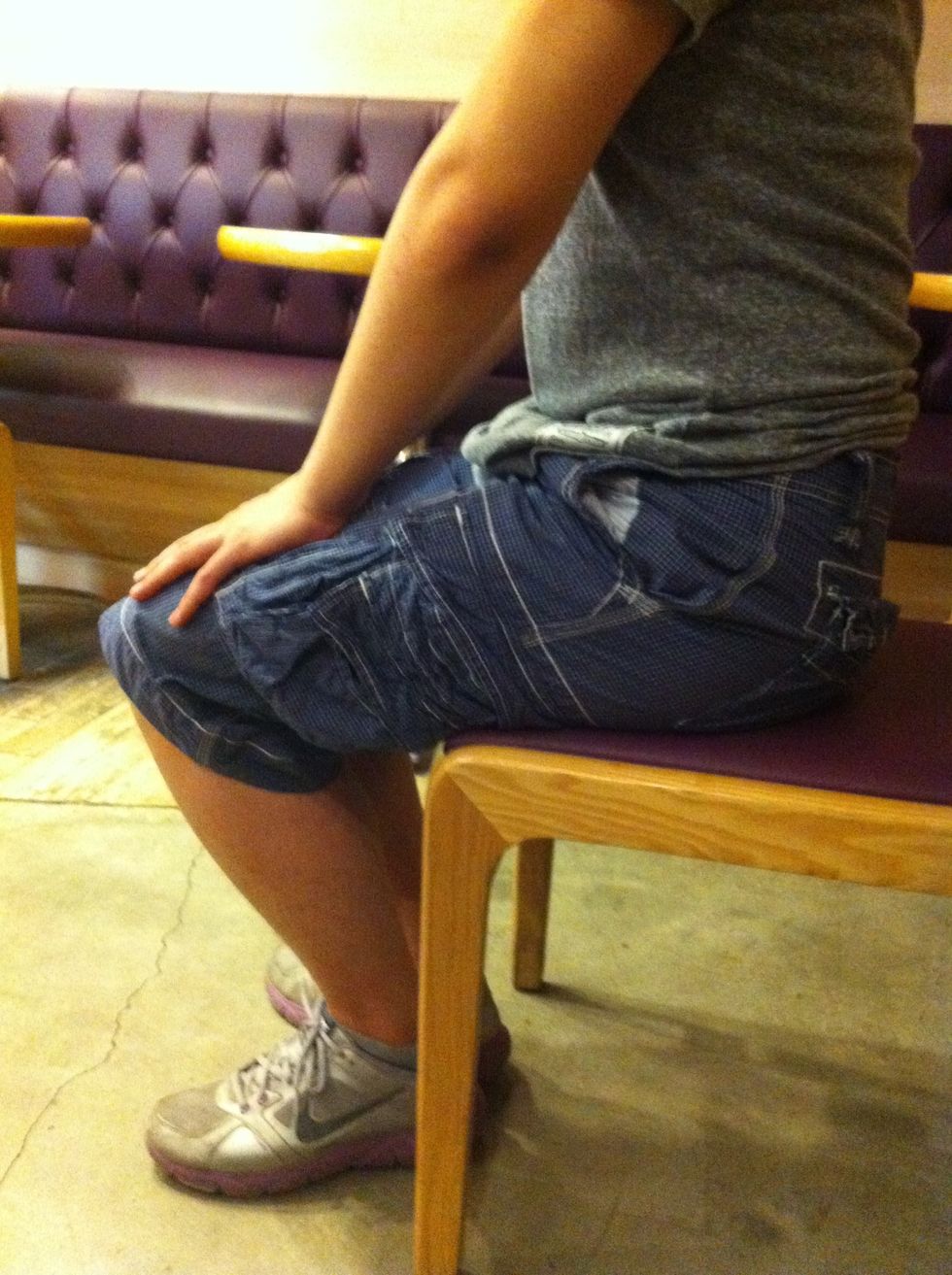 Get sick of listening to your friend talking and prepare to leave.