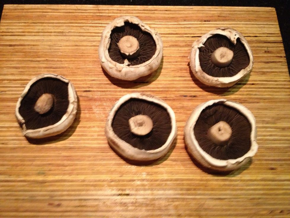 Get some big mushrooms