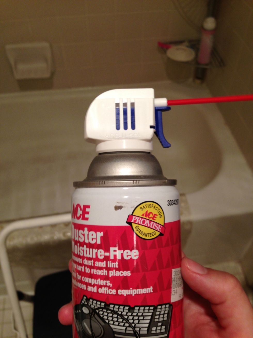 Get some canned air.