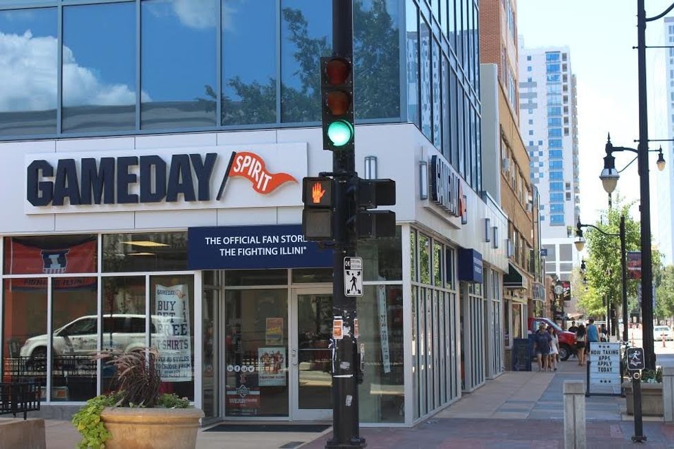 Get some Illini Gear at Gameday Spirit on Green Street!
