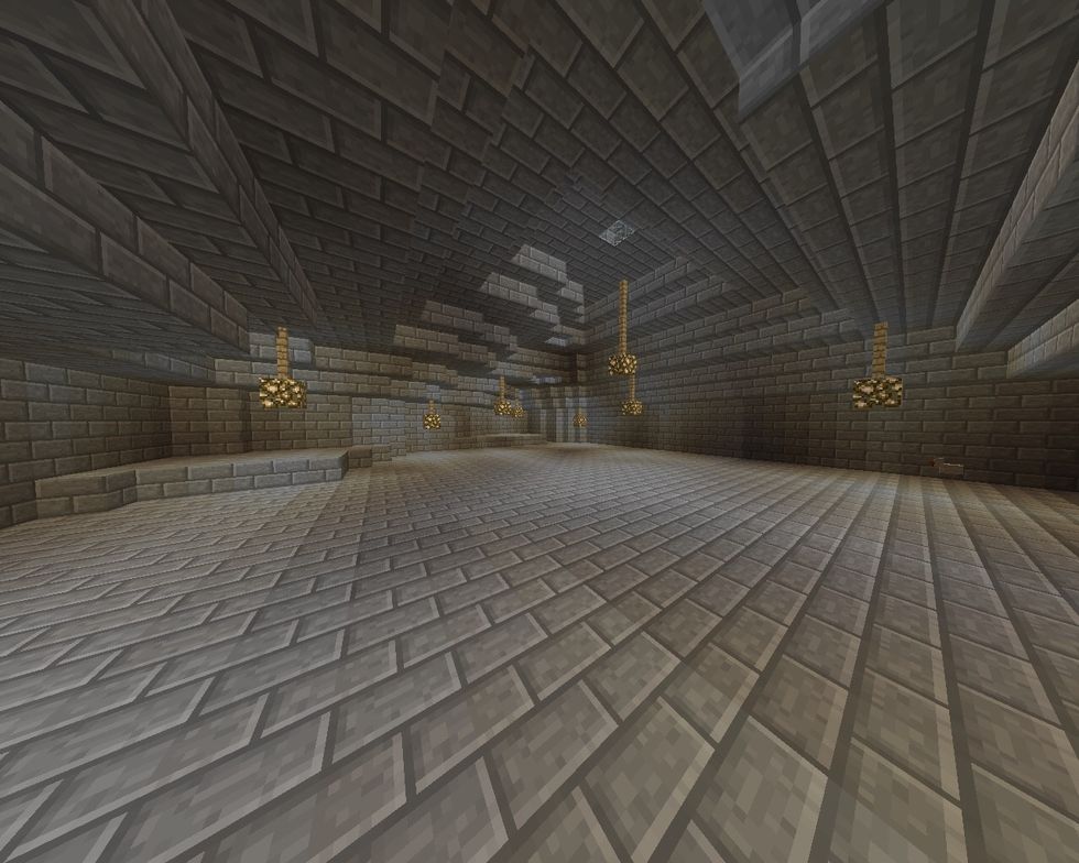 Get some light i do with fences and glowstone