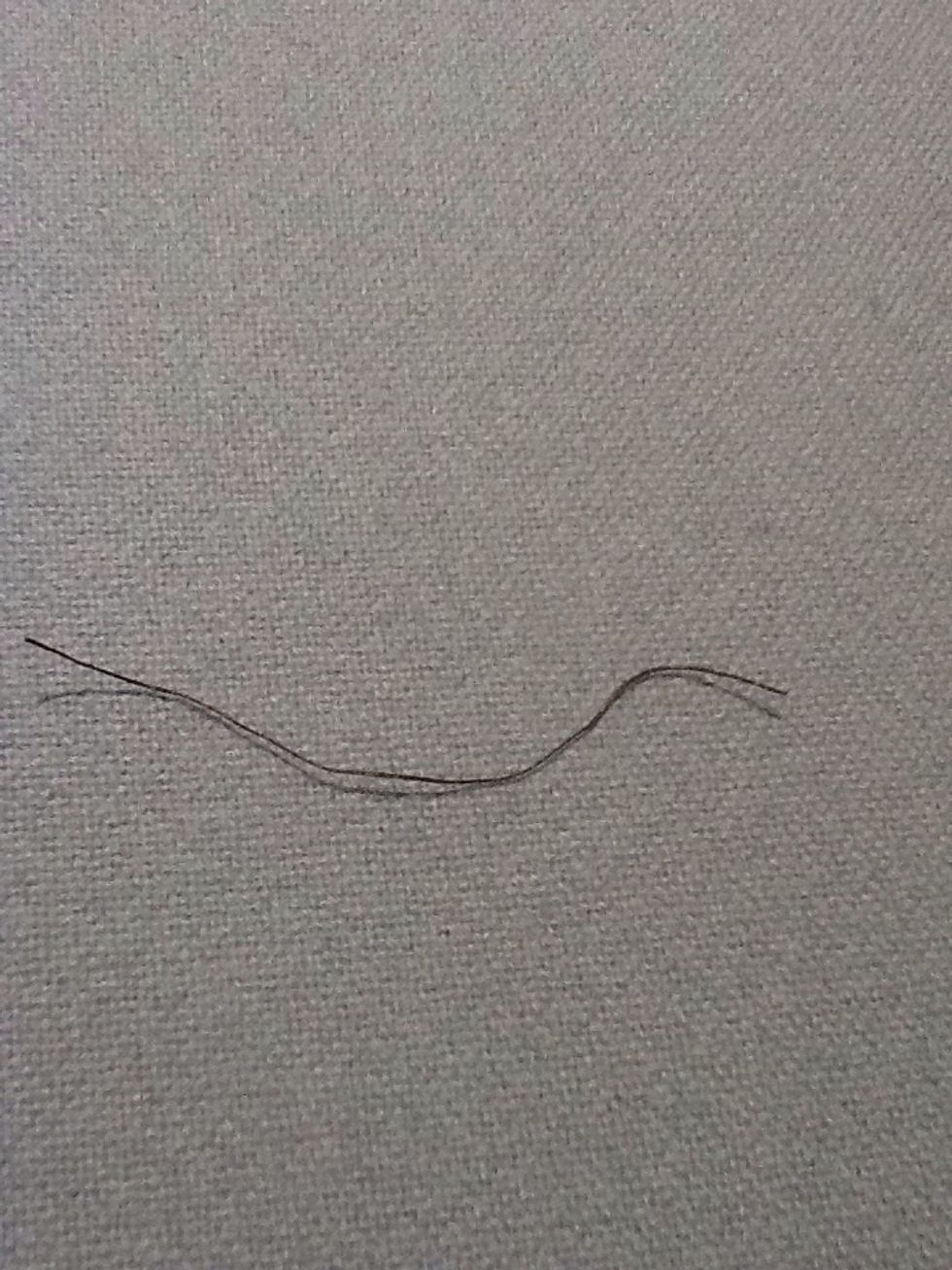 Get some more string this is for arms mine where about 8cm long