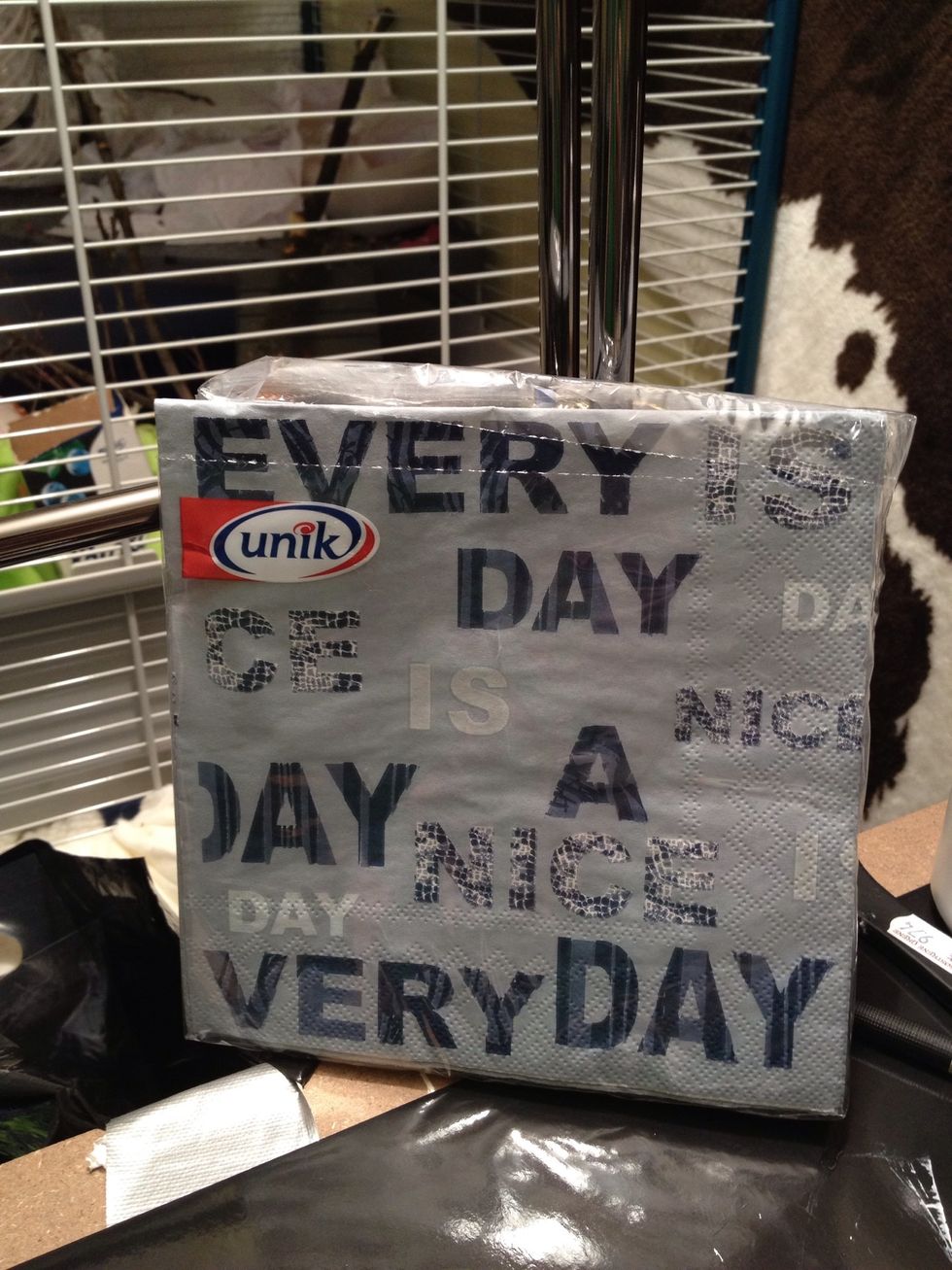 Get some nice napkins
