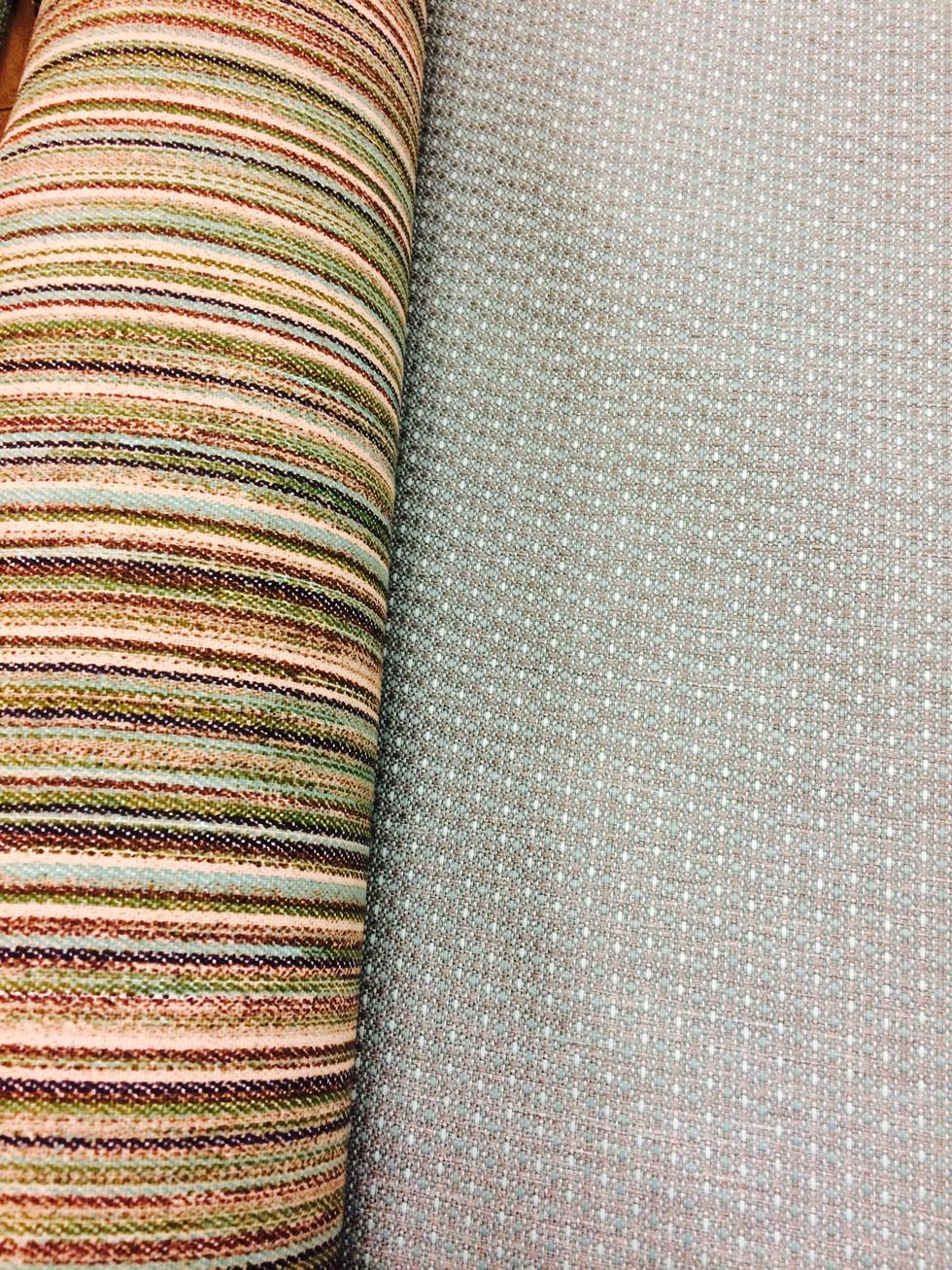Get some nice outdoor fabric. Look for the patterns to match your pillows