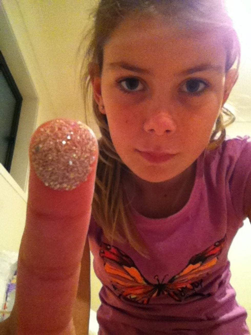 Get some on your finger