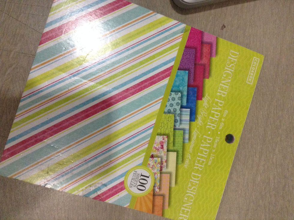 Get some pattern paper