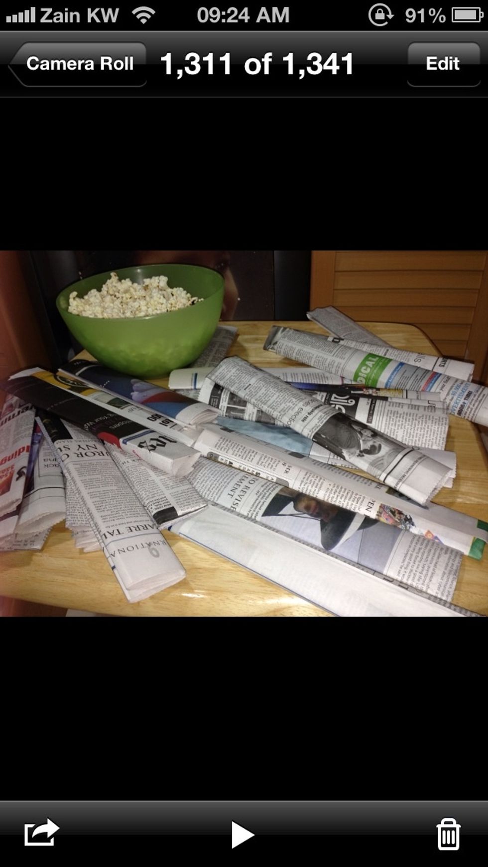 Get some popcorn and keep doing it .. \u061b )