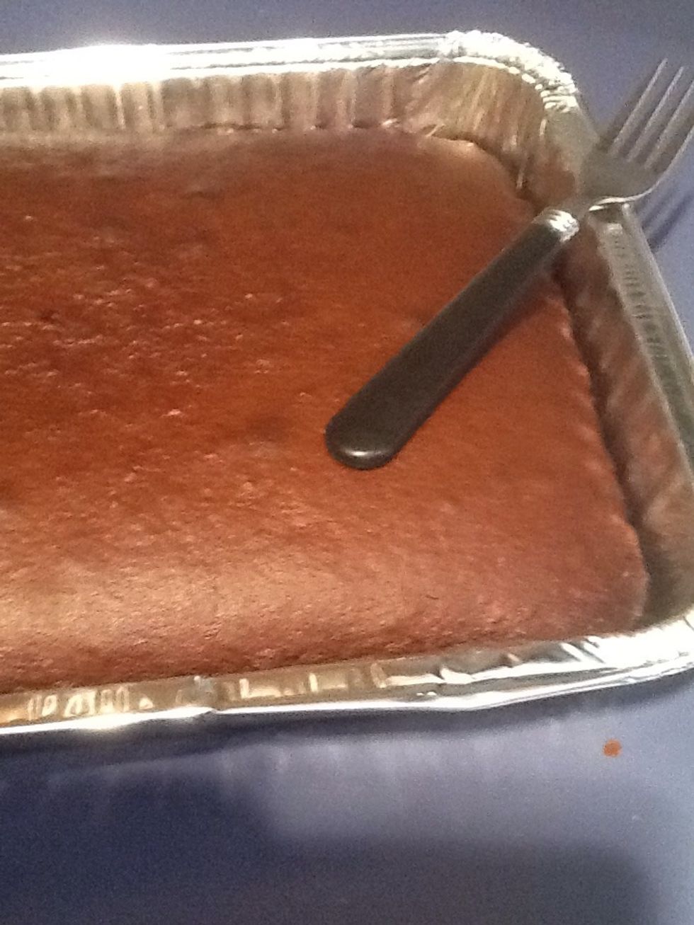 Get something with a rounded top, I used a fork