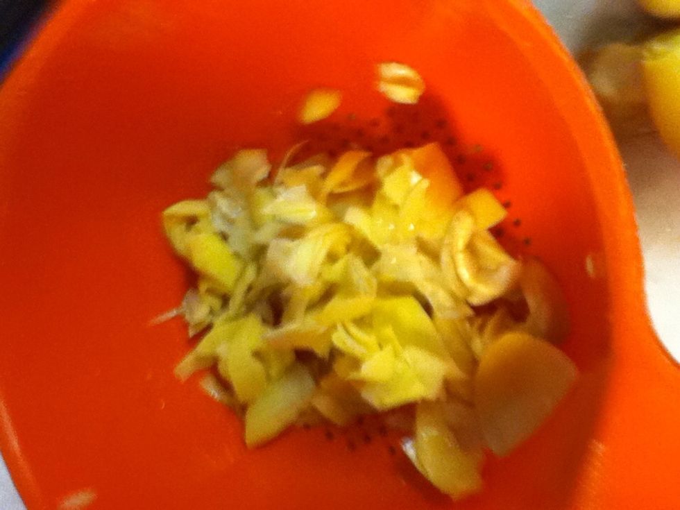 Get sone artichoke hearts. Slice 'em and dice 'em, baby!