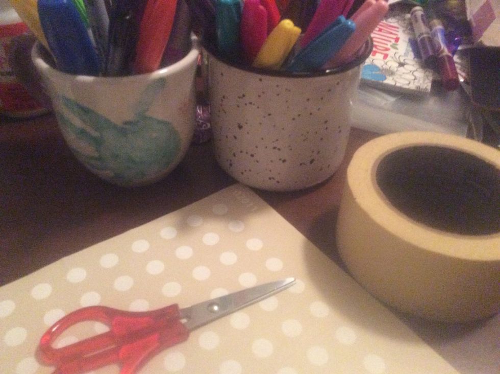 Get supplies lots of color are good