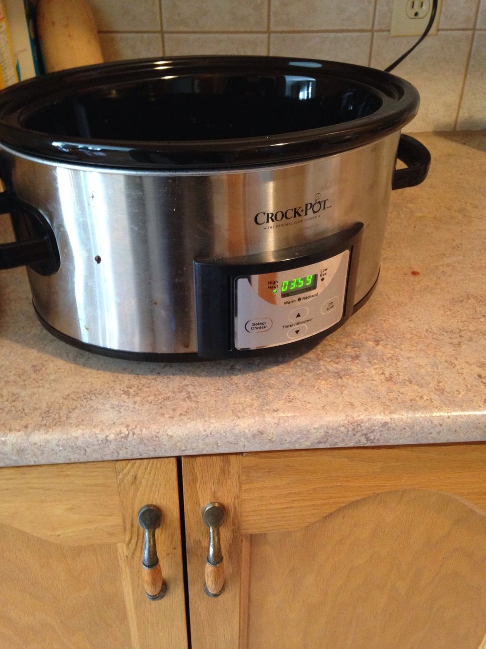 Get that crockpot out!  You know, the one you had to have that you swore you'd use from a the recipes you've pinned on Pinterest.