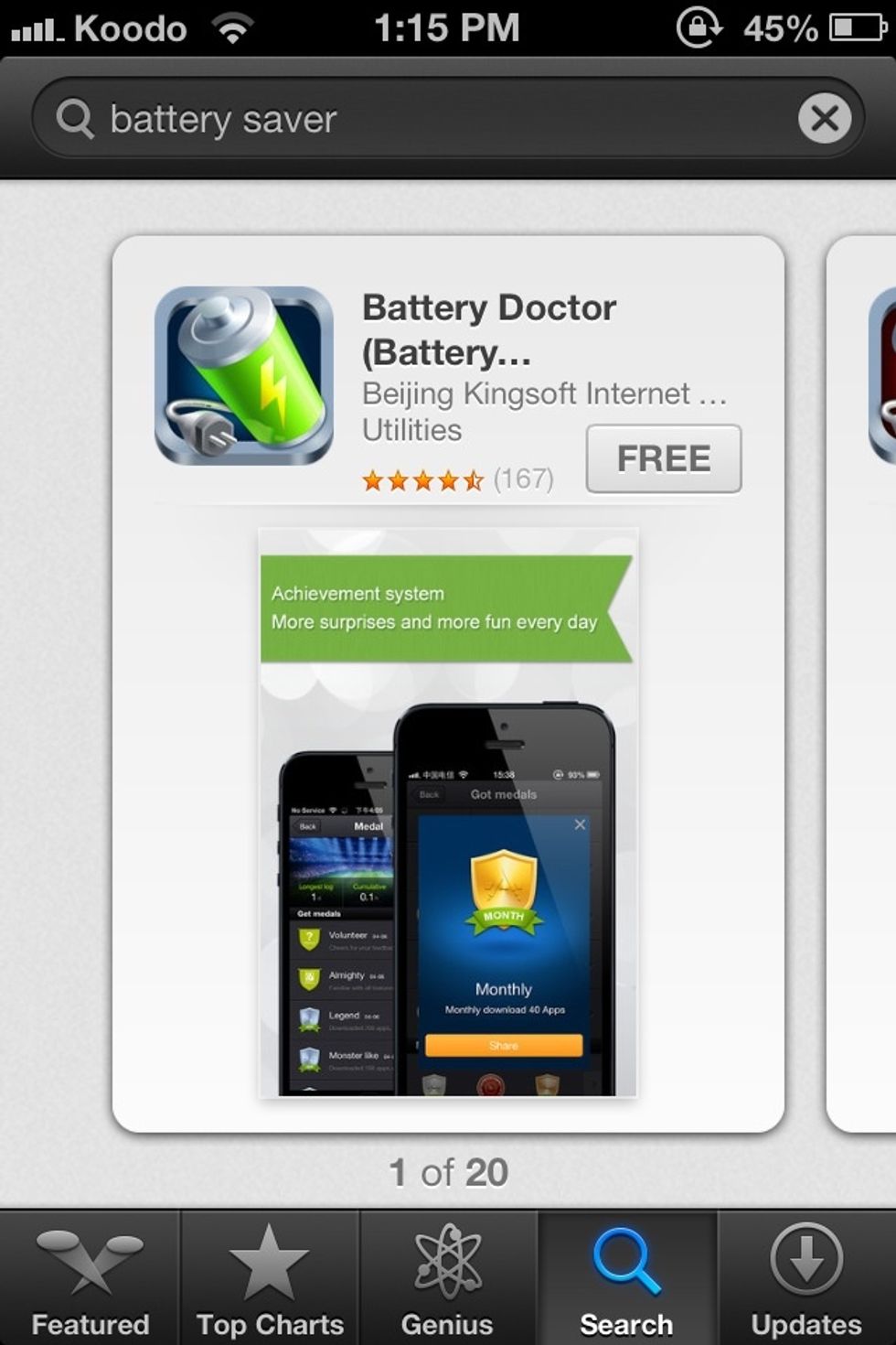 Get the battery saver app! It provides tons of other battery saving tips and monitors your device! It also lets you know the best time to charge to extend your battery life, and for how long, etc.