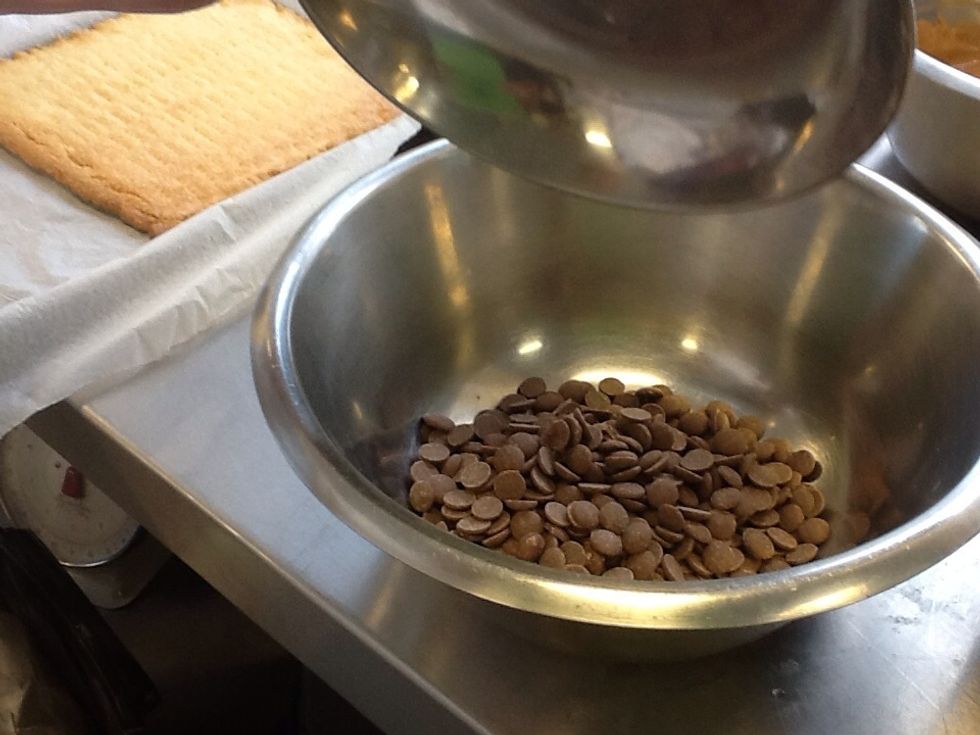 Get the chocolate and put into a bowl