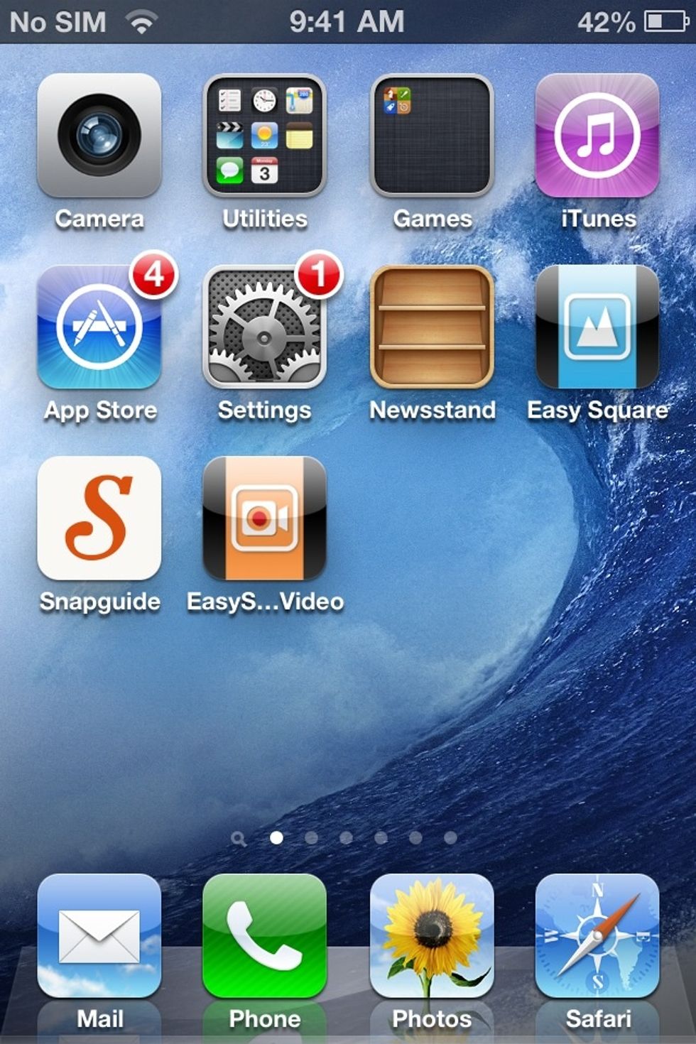 Get the Easy Square for Video app from AppStore, then open it