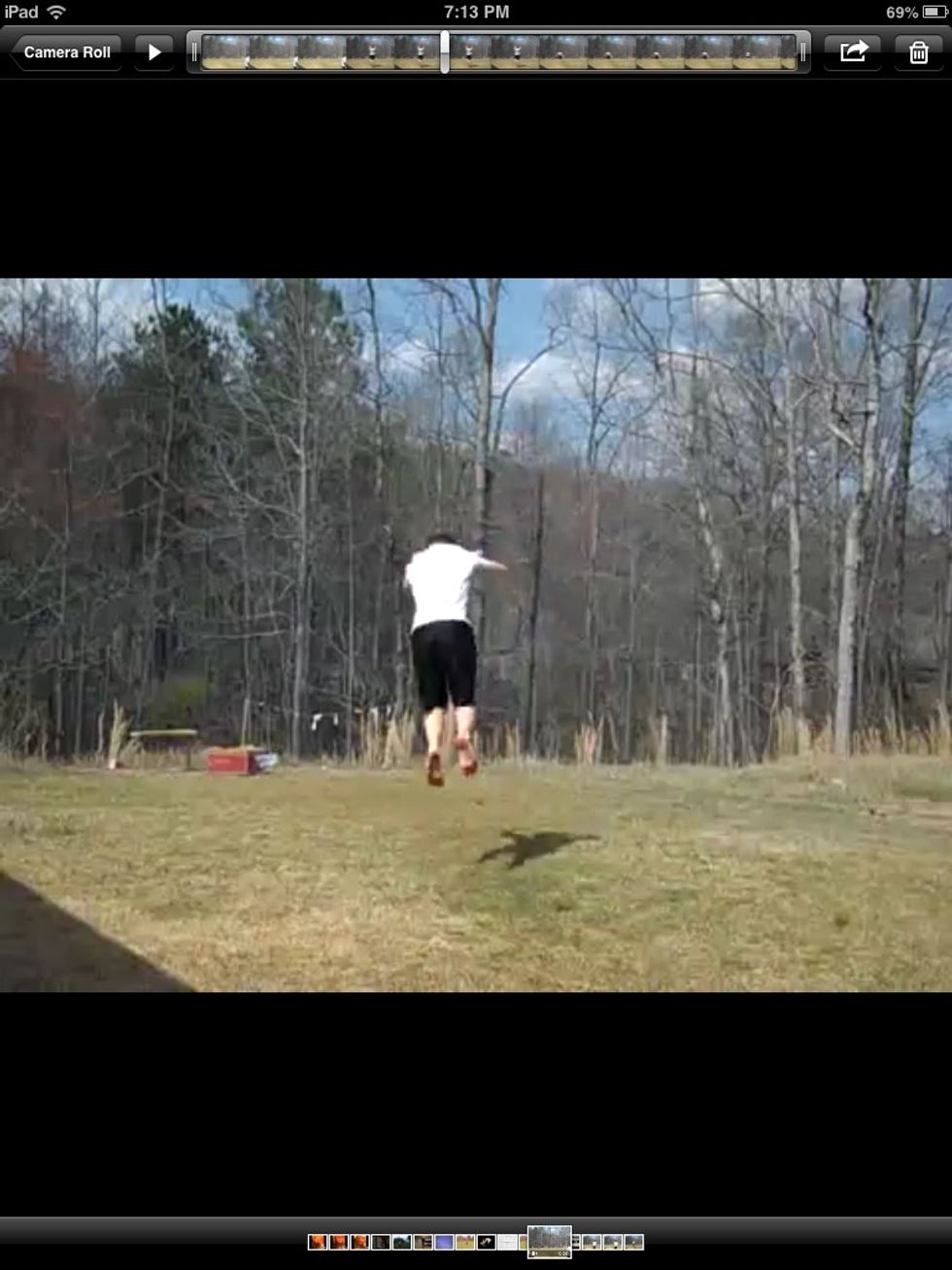 Get the hang of the block first ! the rest will be a breeze. Jump as high as possible while hollowing you body while you go up, preparing for the tuck. Tip:flip too early and you won't get any height.