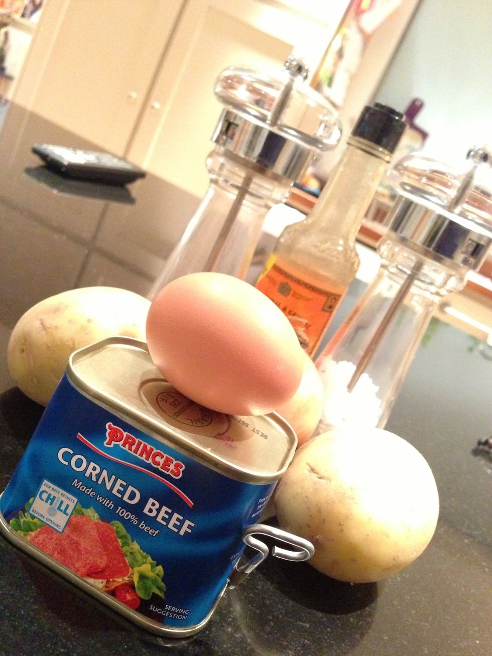 Get the ingredients ready nice and simple for this