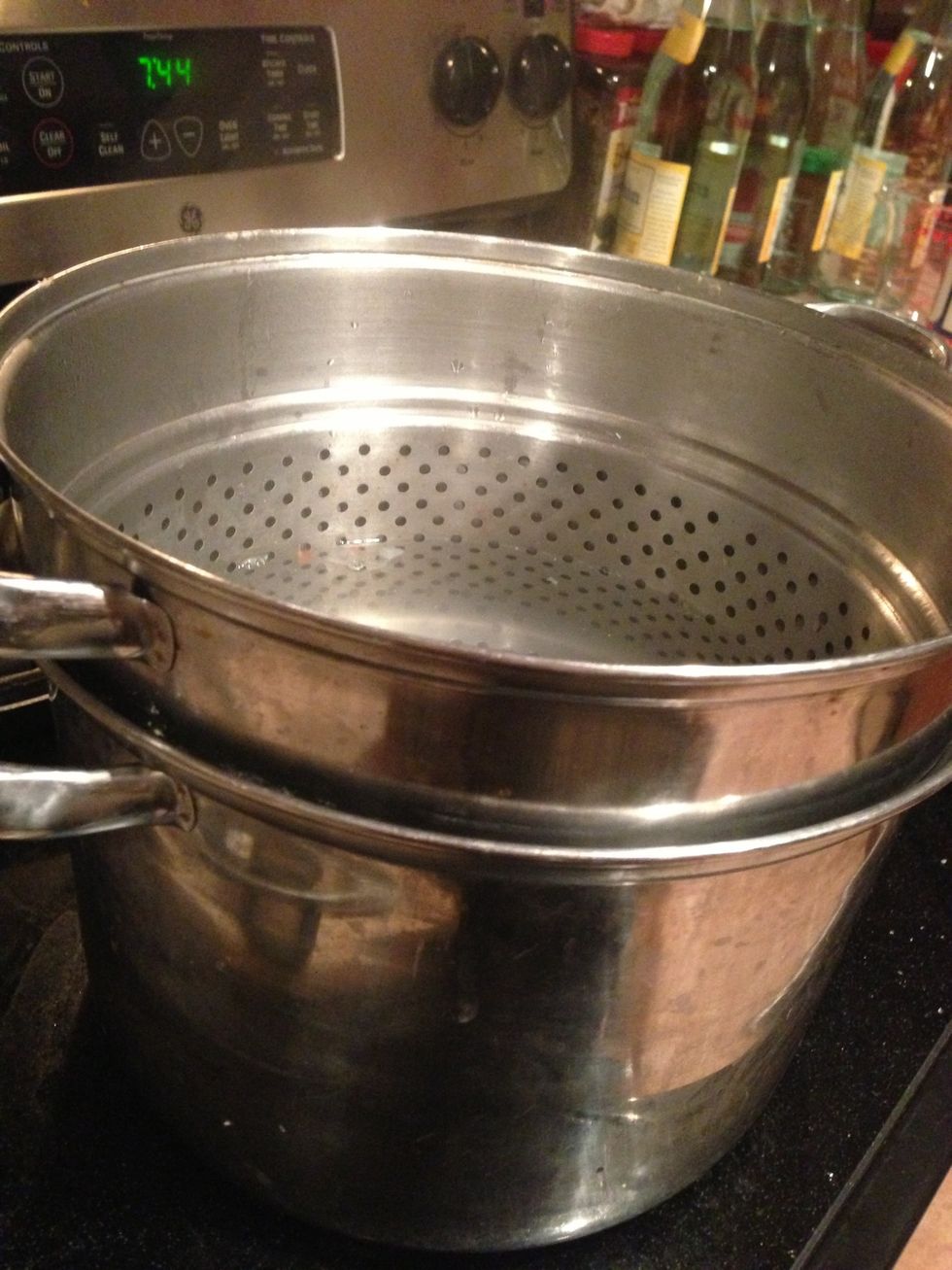 Get the water boiling.