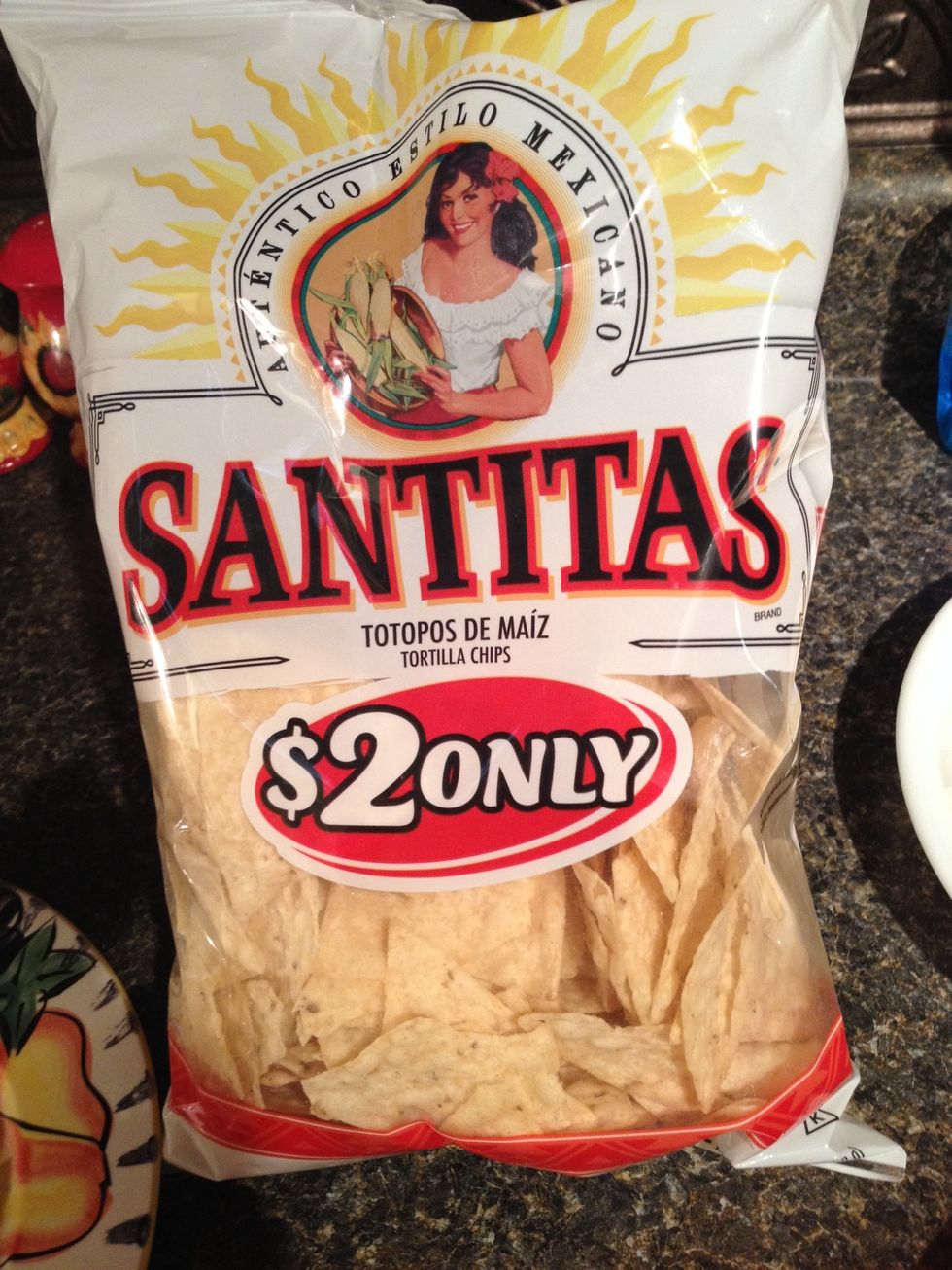 Get whatever tortilla chips you prefer