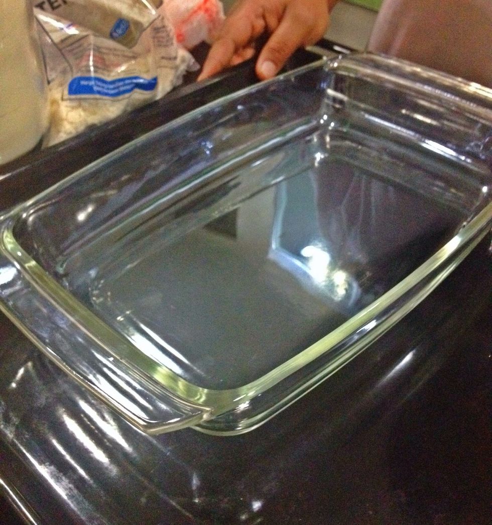 Get your baking dish ready.