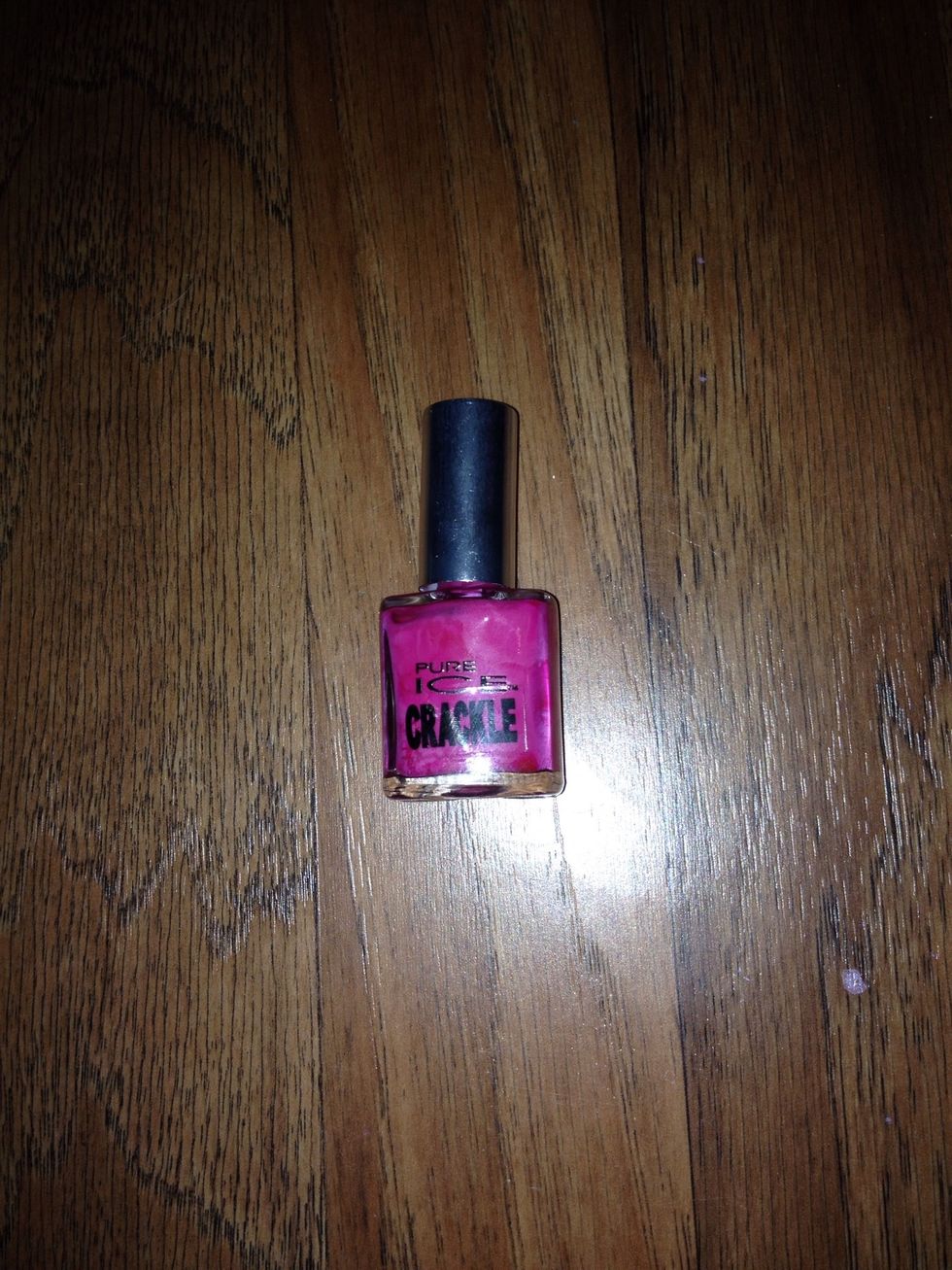 Get your base coat and paint your nails