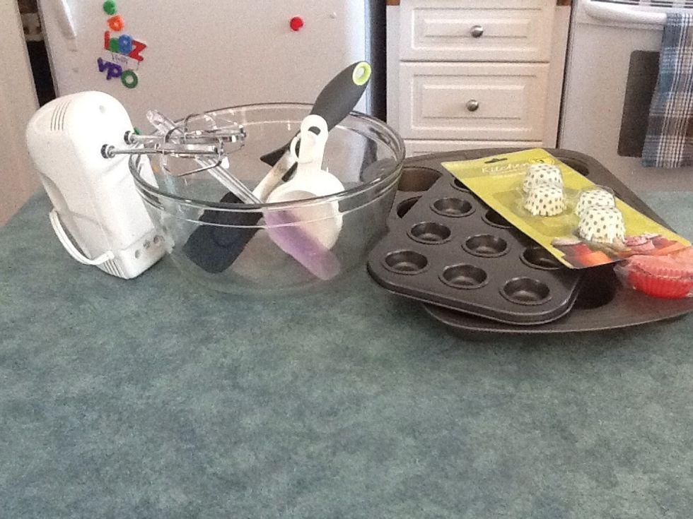 Get your batter materials ready, have everything out.