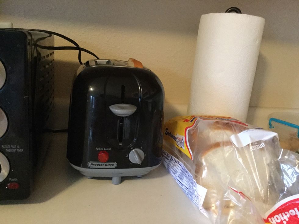 Get your beard and toast it