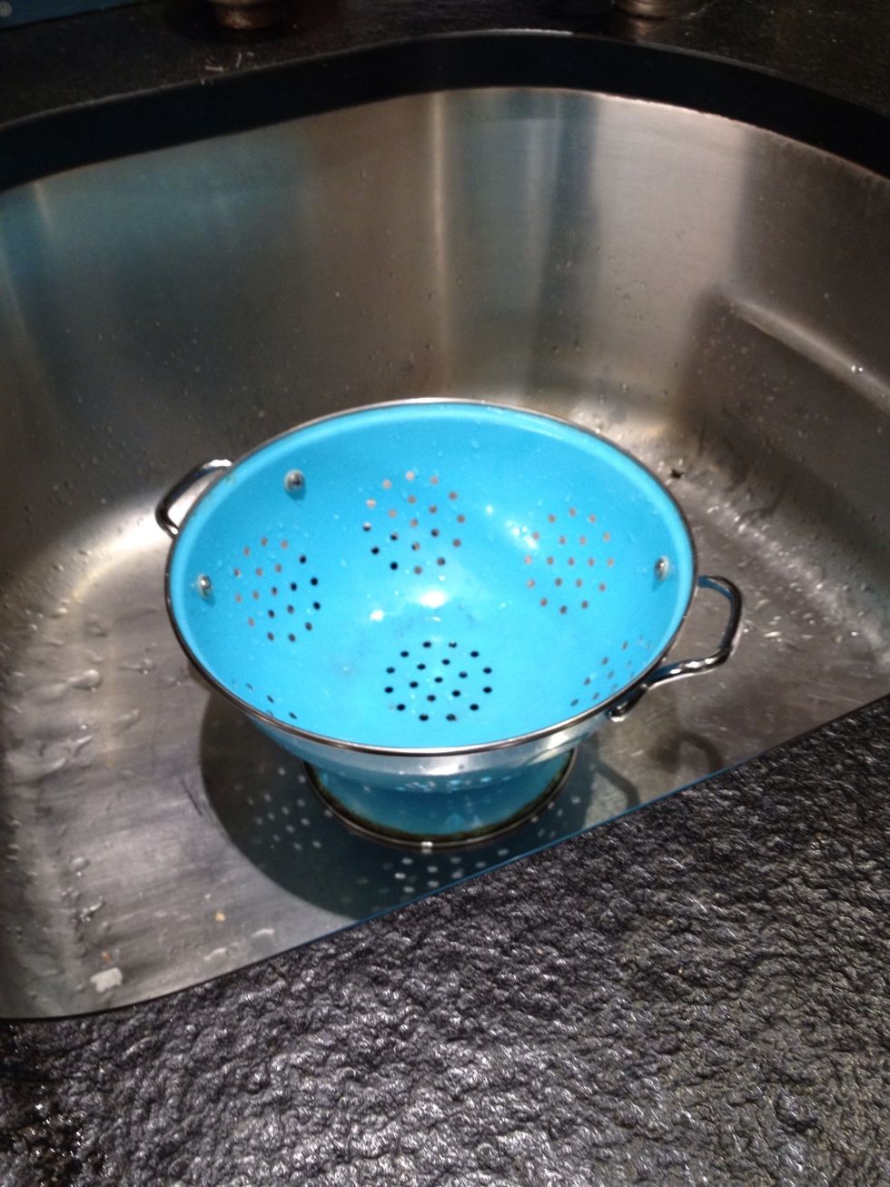 Get your blue strainer ready for action