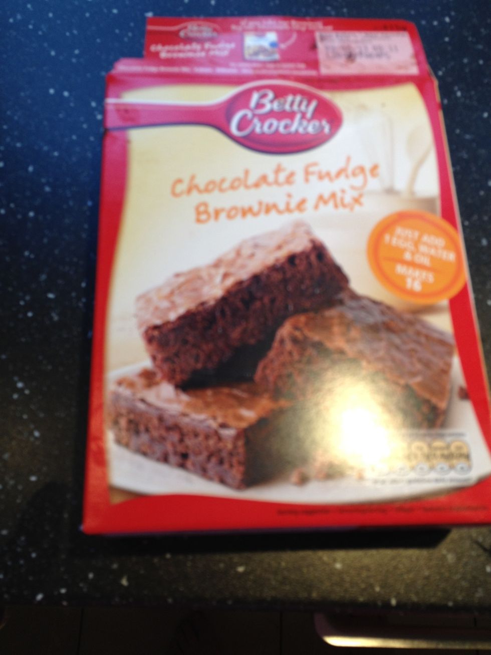 Get your brownie mix