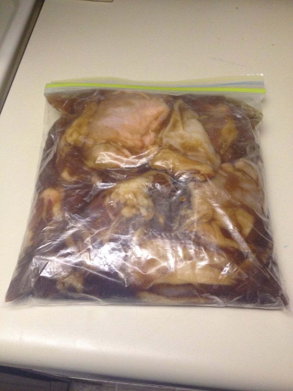Get your chicken out of the fridge.