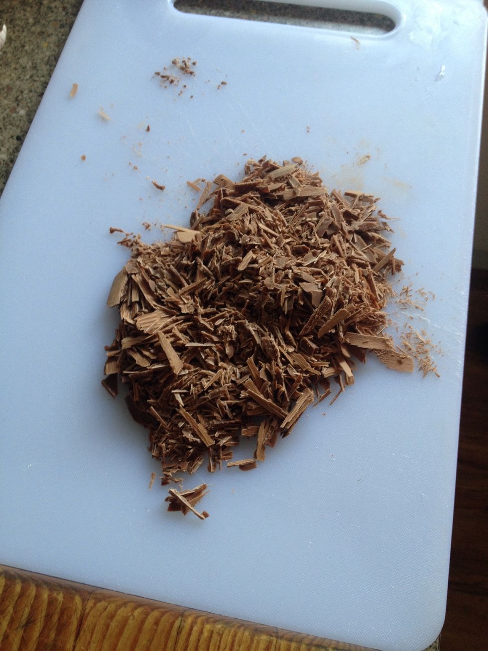 Get your chopped choc ready