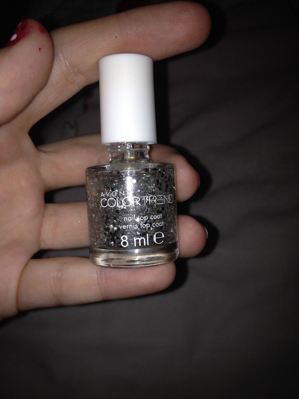 Get your clear glitter nail polish