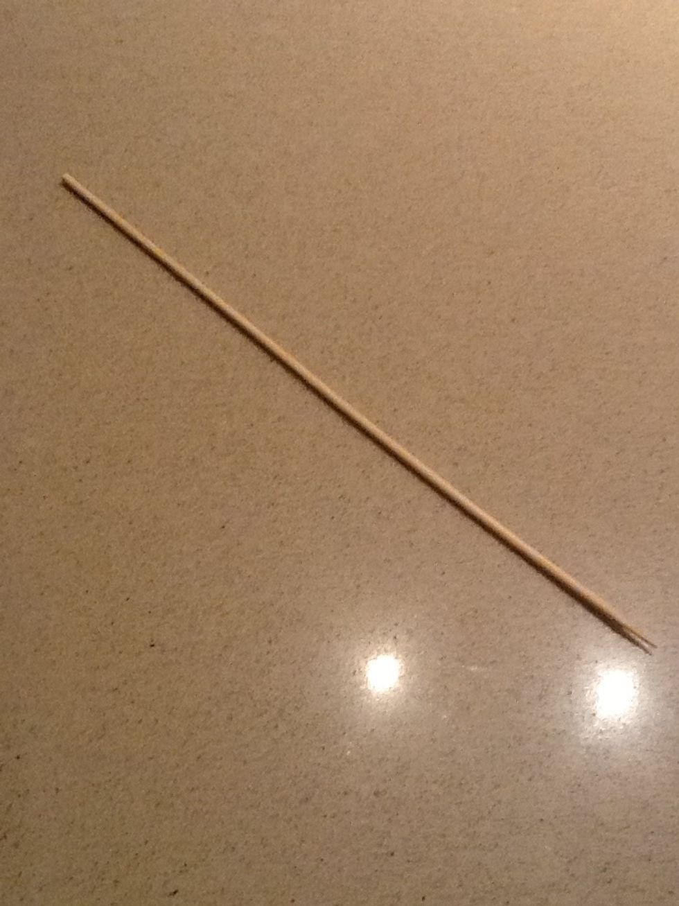 Get your dowel/stick