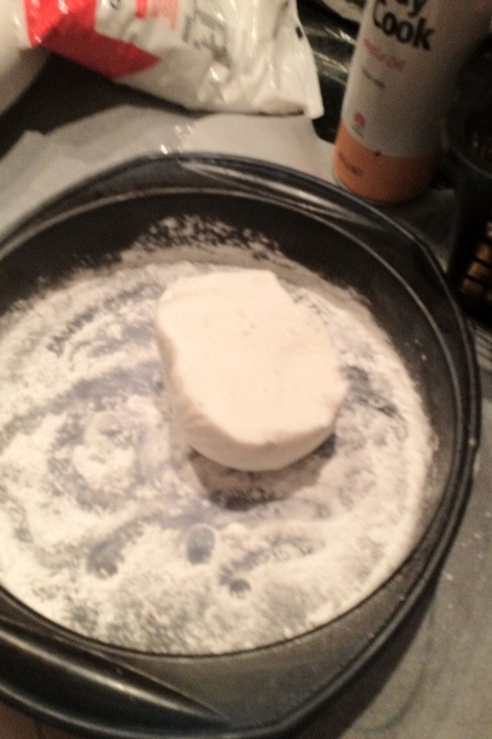 Get your fondant ready use corn flour to stop it from sticking