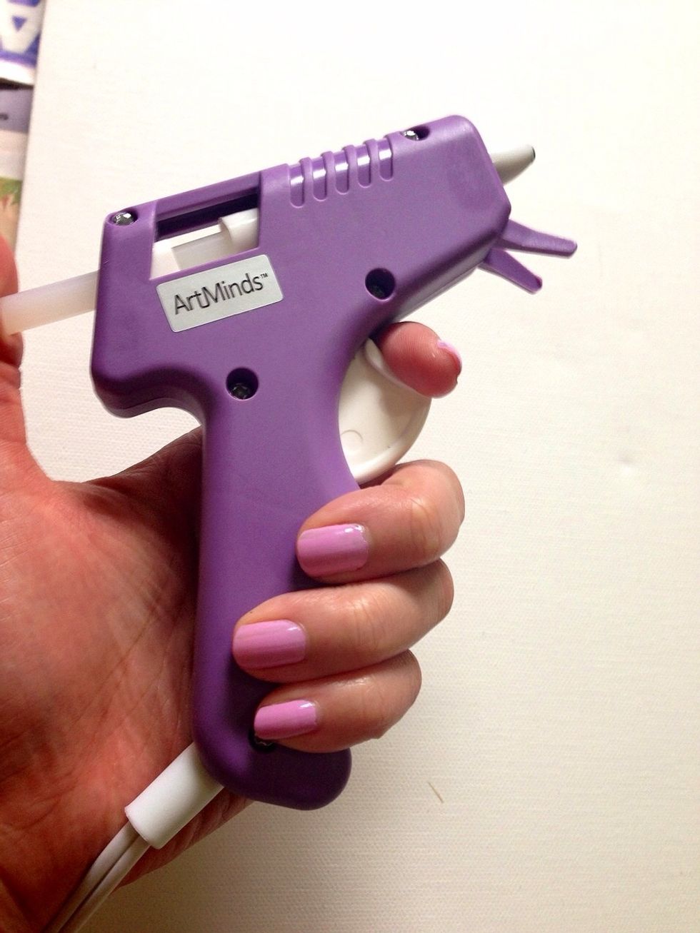 Get your glue gun ready and hot for the project!