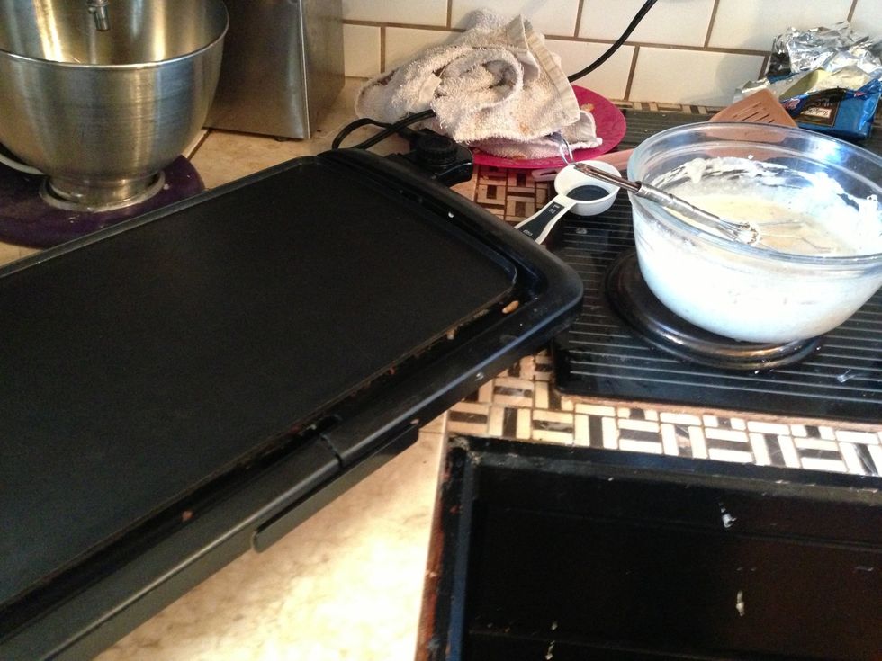 Get your grill or hot pan ready