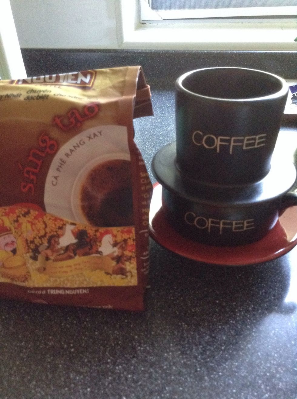 Get your ground coffee.