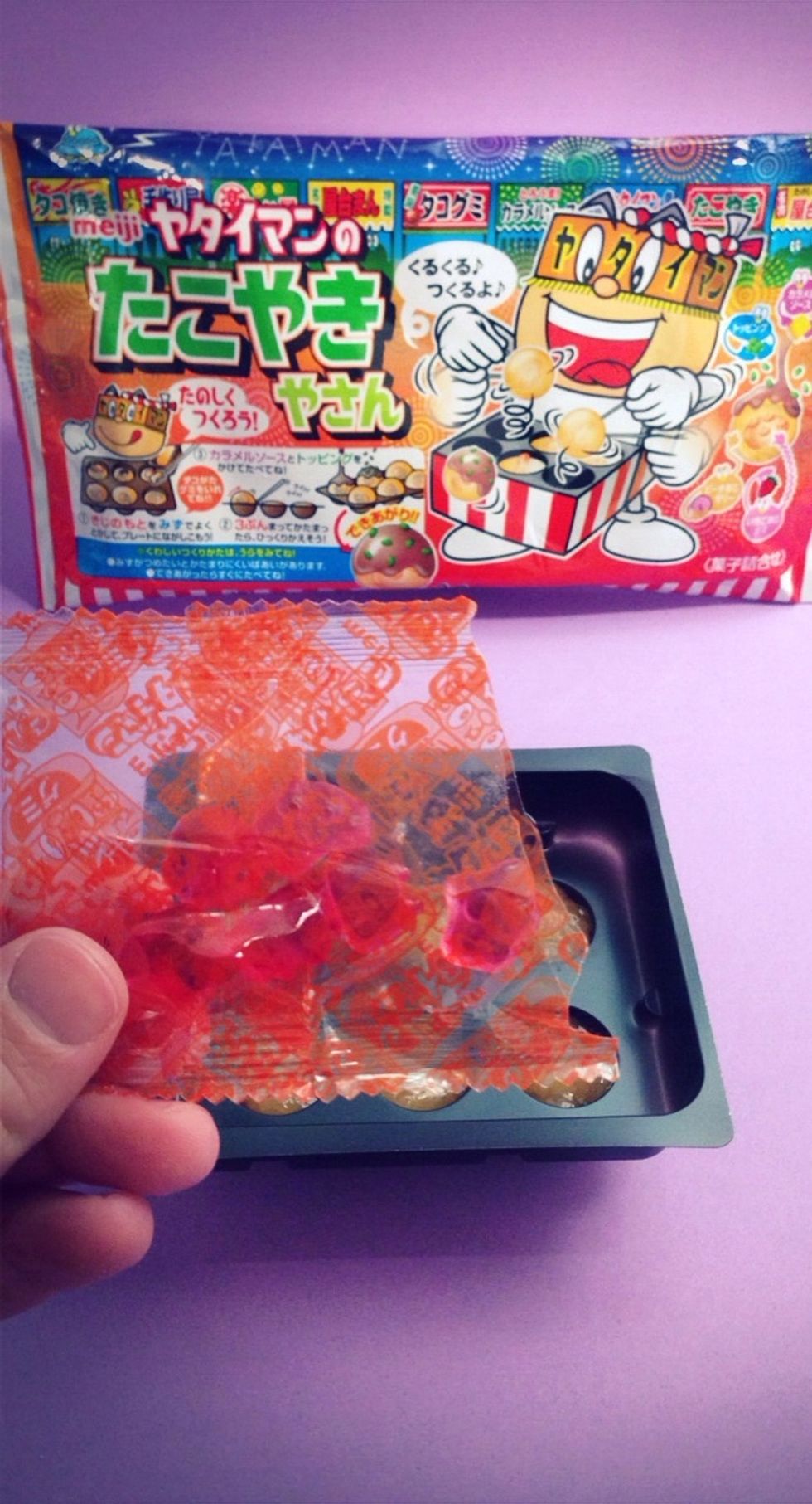 Get your Gummy packet ready--Super Delicious Strawberry Octopus tentacle Gummy Bits