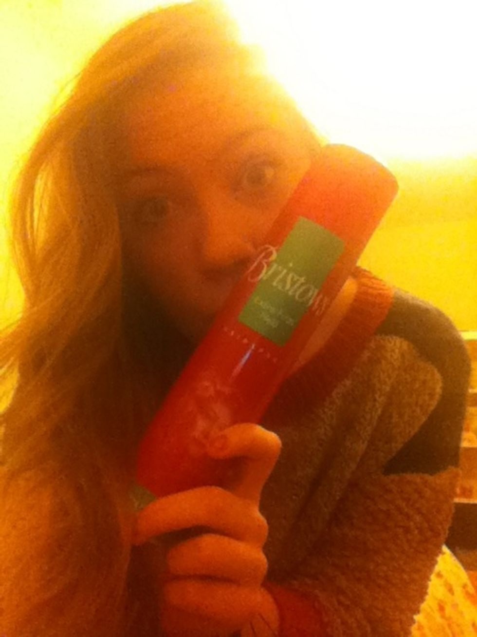 Get your hairspray. :)