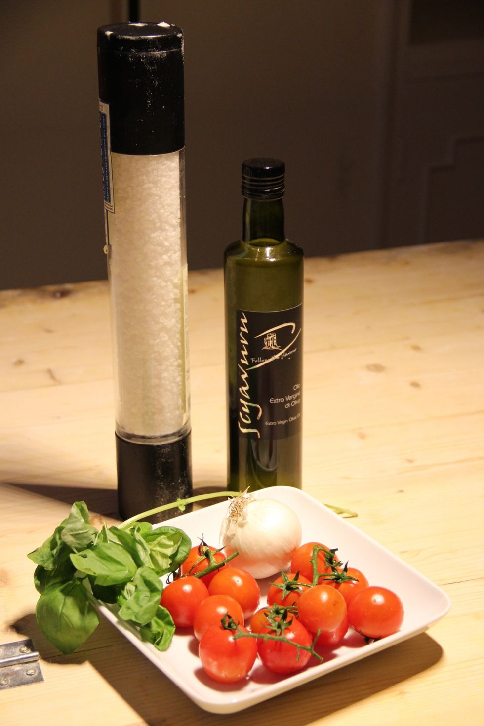 Get your ingredients. Check my "make tasty breadcrumbs" guide