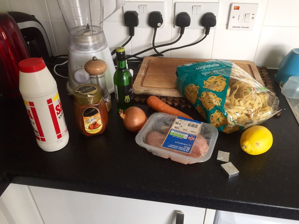 Get your ingredients ready