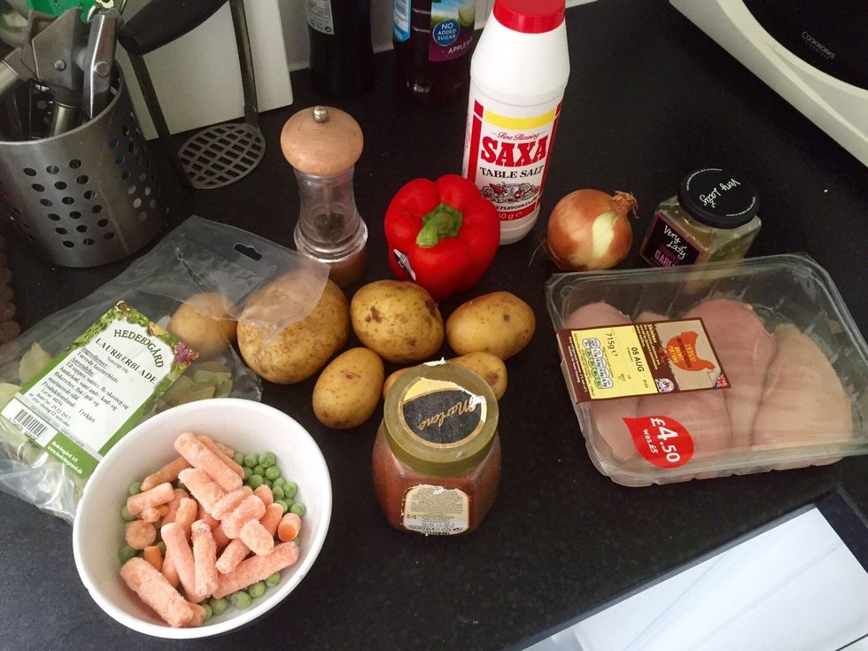 Get your ingredients ready