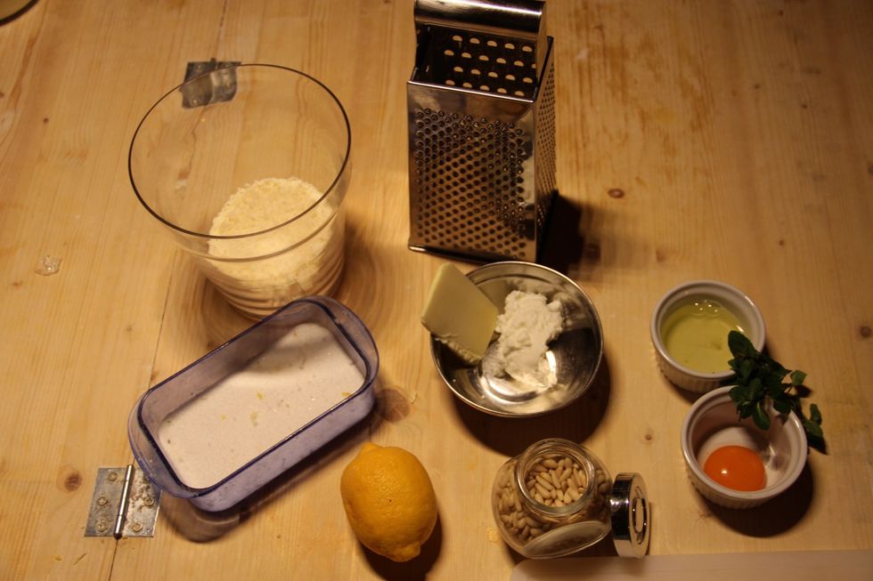 Get your ingredients ready