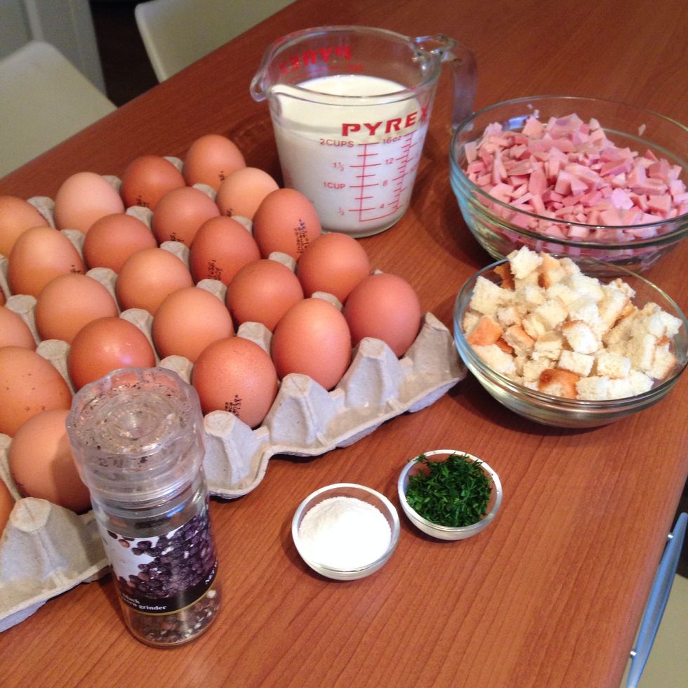 Get your ingredients together