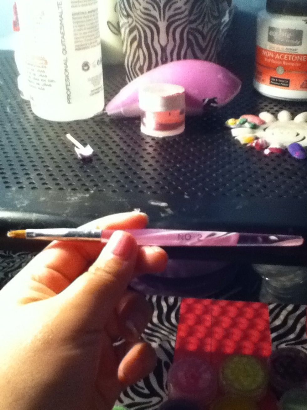 Get your number 2 brush out