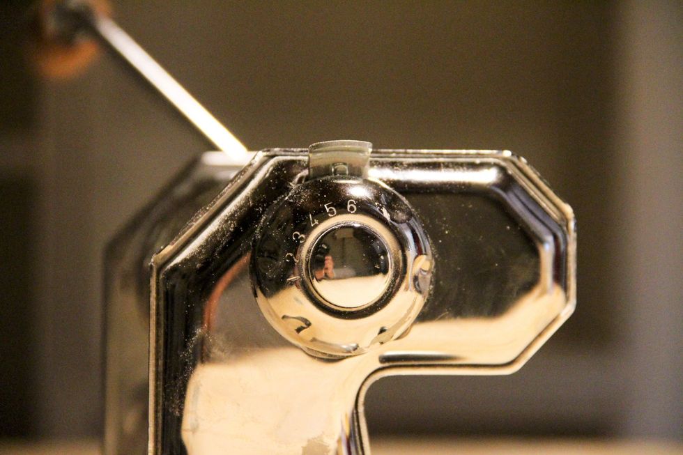 Get your pasta machine ready. If you don't have one ,use a pin roll and start flattening your dough. We are looking to make it really thin.