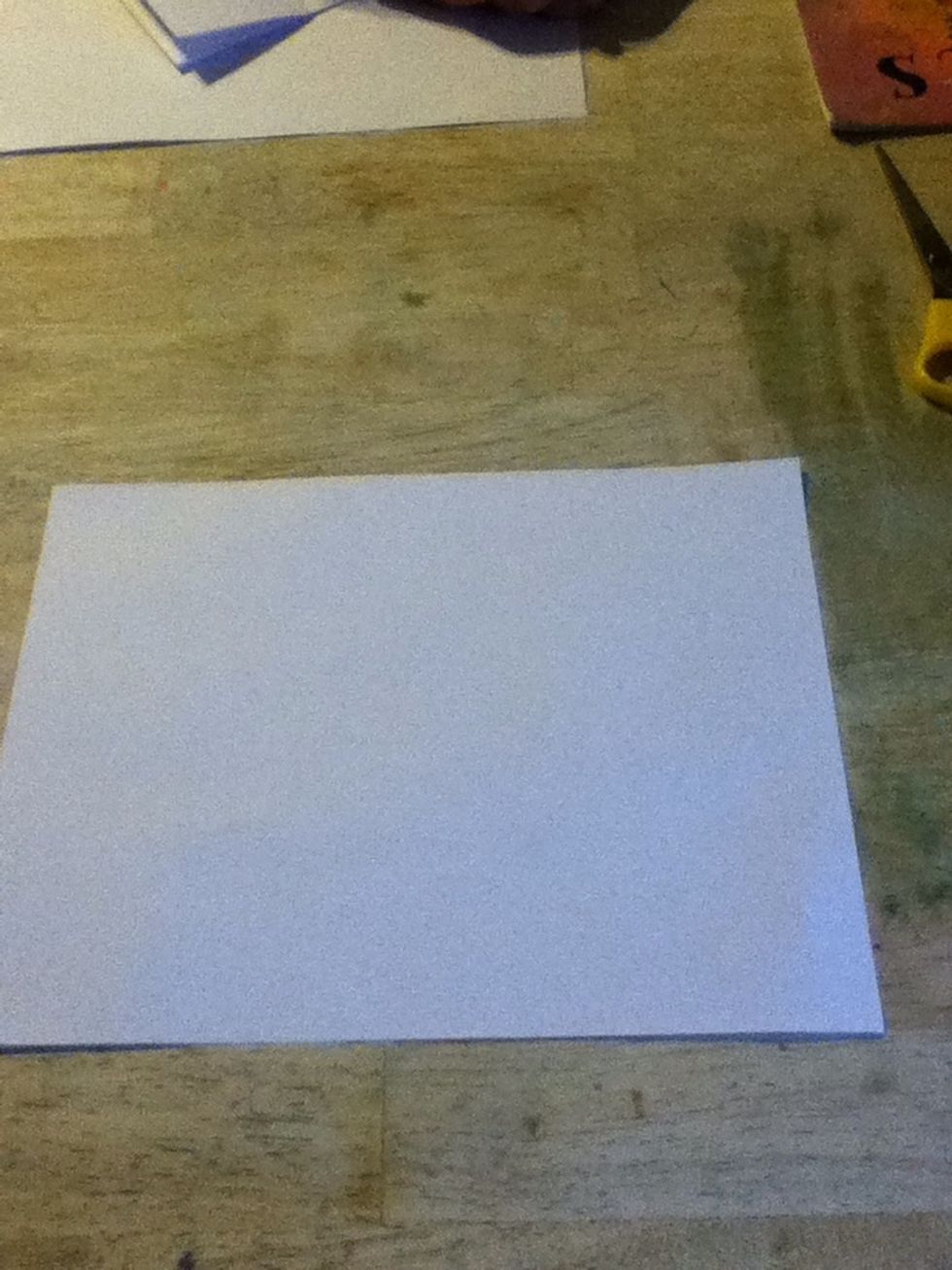 Get your pice of copy paper.